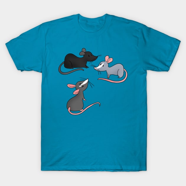 Rat butts T-Shirt by SarahStrangeArt